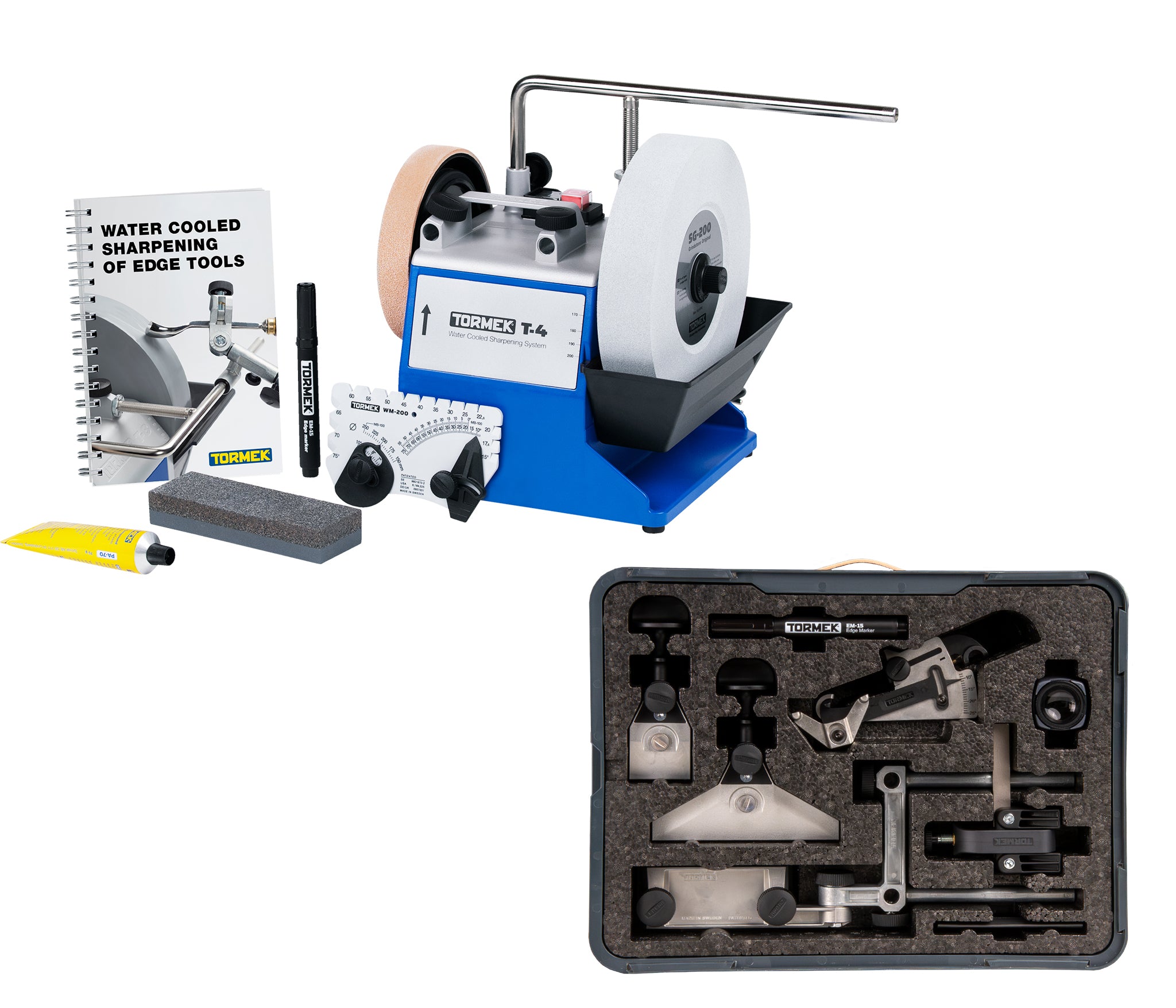 Tormek T-4 Knife Sharpening Bundle